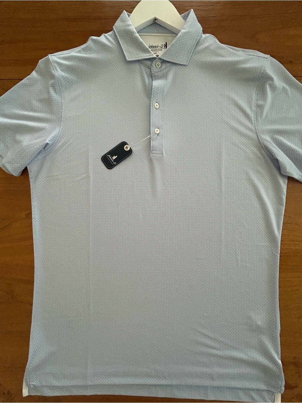 johnnie-O Soft Light Blue Men's Polo Shirt